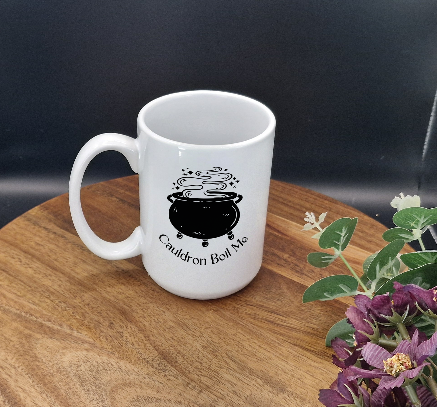 15oz Ceramic Mug (Cauldron boil me ver)