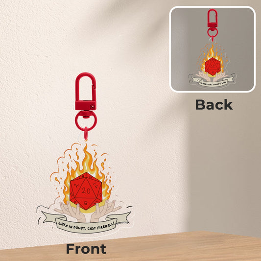 Clear Acrylic Keychains