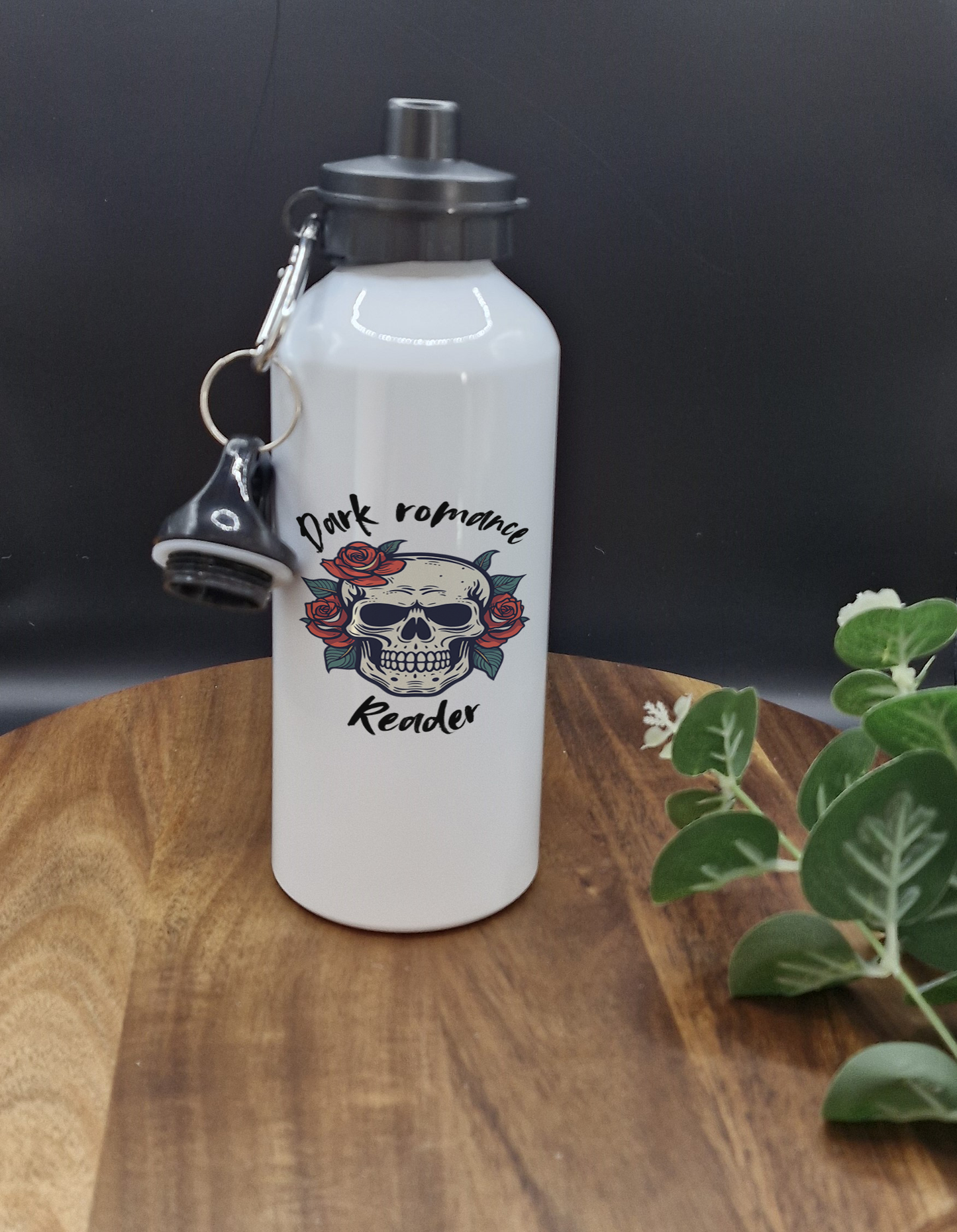 600ml Aluminum Sports Bottles (Dark Romance, skull ver)