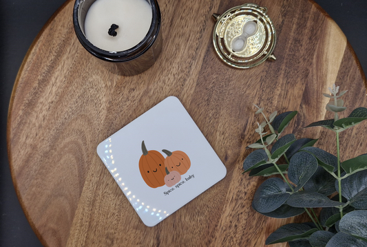 Hard Coaster 8.9cmx8.9cm (Spice, spice baby pumpkin ver)